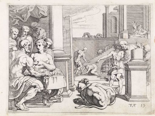 Odysseus in the Palace of Circe