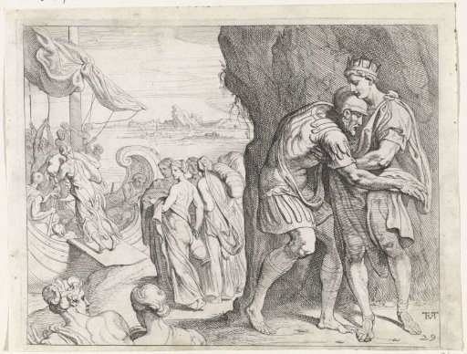Odysseus Takes Leave of Alcinous