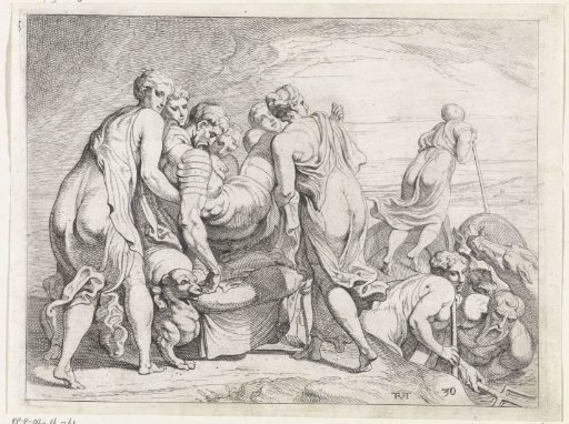 The Phaeacians Bring the Sleeping Odysseus to Ithaca