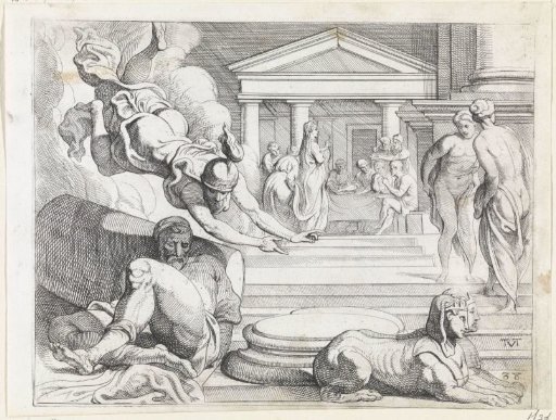 Minerva Incites Odysseus to Ask for the Bow