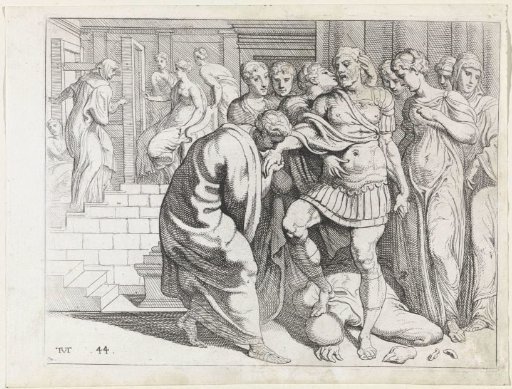 Odysseus Welcomed by His Servants