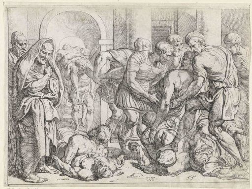Removal of the Bodies of the Suitors