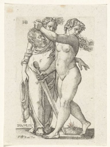 Judith with the head of Holofernes