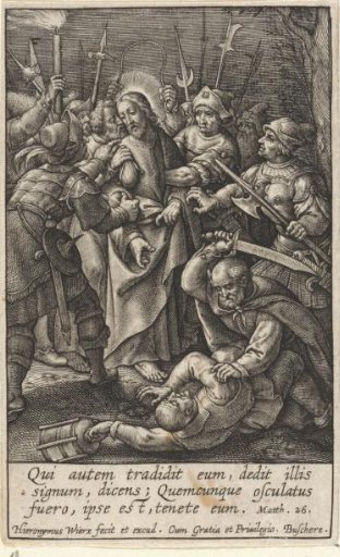 The Kiss of Judas and the Arrest of Christ