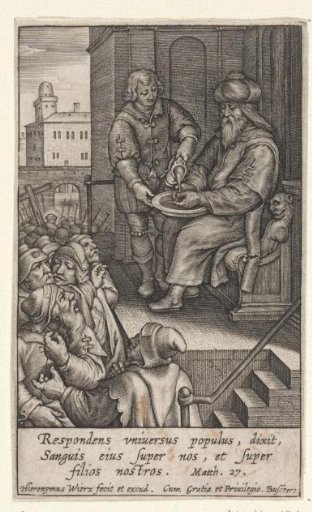 Pilate Washes His Hands in Innocence