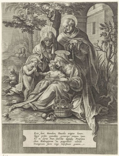 Holy Family with Elizabeth and John the Baptist