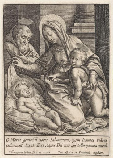 Holy Family with the Sleeping Christ Child