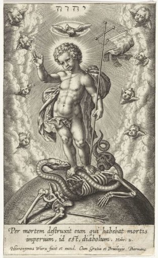 Christ Child Conquers Death and the Devil