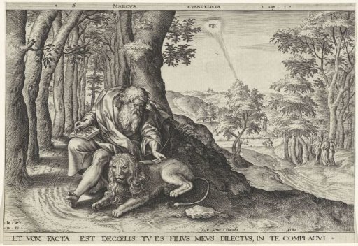 Landscape with the Evangelist Mark