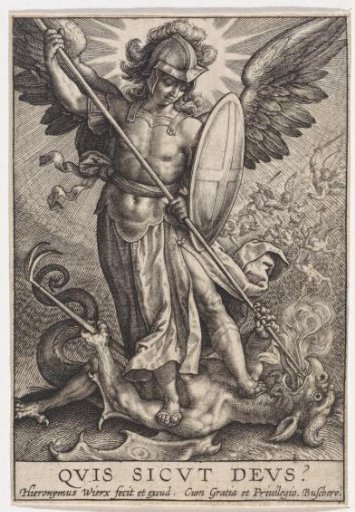 Archangel Michael and the Dragon
