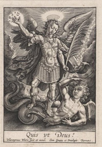 Michael Subdues the Devil