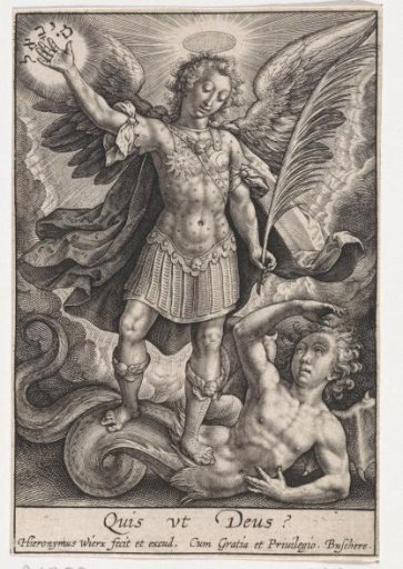 Michael Subdues the Devil