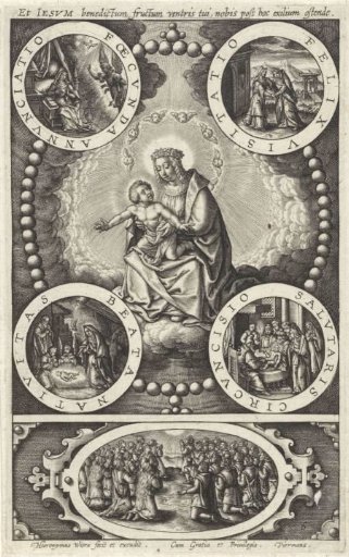 Mary with the Christ Child on her lap
