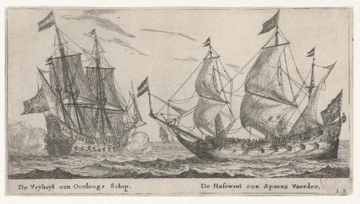 The ships The Freedom and The Hazewind