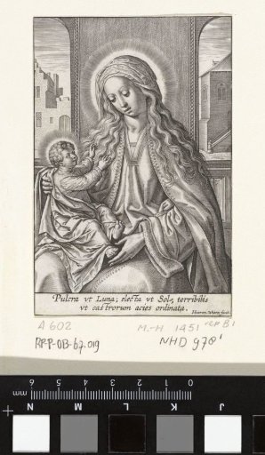 Mary with the Christ Child on her lap