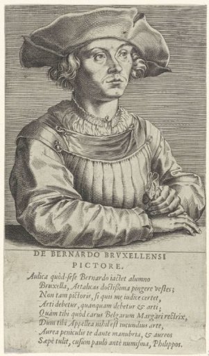 Portrait of the painter Bernard van Orley
