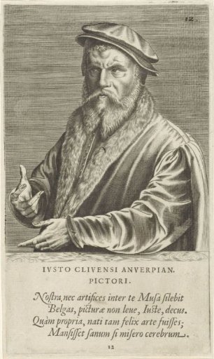 Portrait of the painter Joos van Cleve