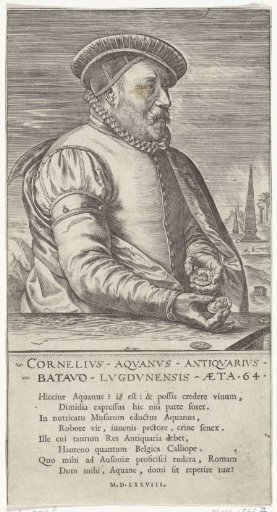 Portrait of the goldsmith Cornelis Claesz. van Aken, aged 64