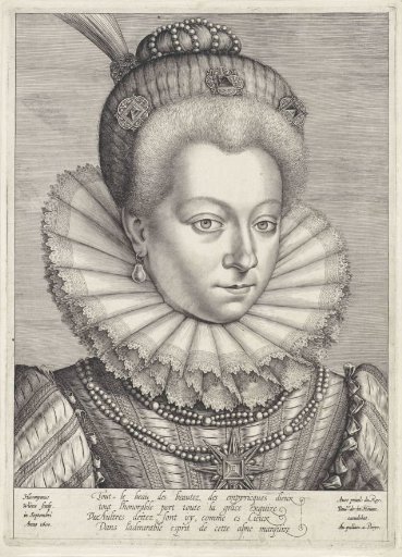 Portrait of Catharina of Bourbon
