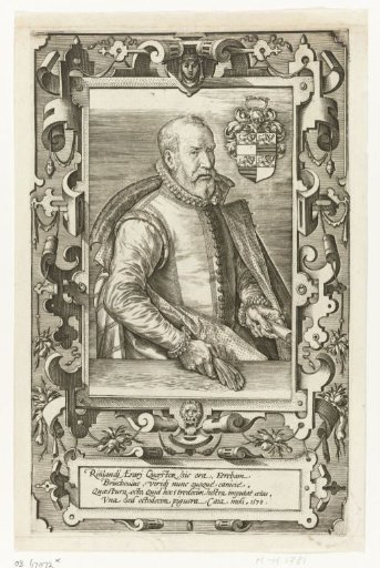 Portrait of Joachim de Buschere, Secretary in the Council of Brabant