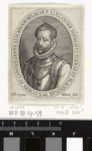 Portrait of Alessandro Farnese, Duke of Parma