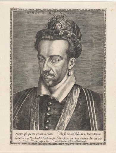 Portrait of Henry III, King of France
