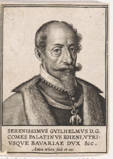 Portrait of William V the Pious of Bavaria