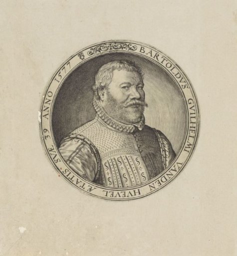 Portrait of Berthold Willem van den Heuvel, at the age of 39