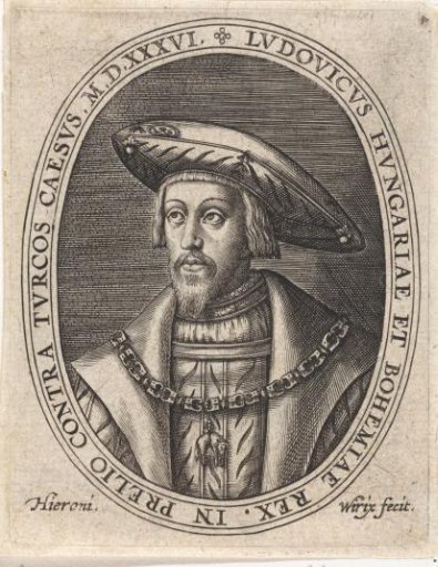 Portrait of Louis II, King of Bohemia and Hungary