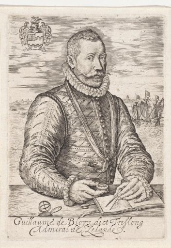 Portrait of the naval officer Willem Bloys van Treslong
