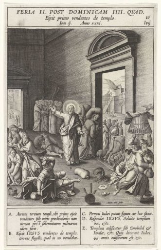 The Driving Out of the Money-Changers from the Temple