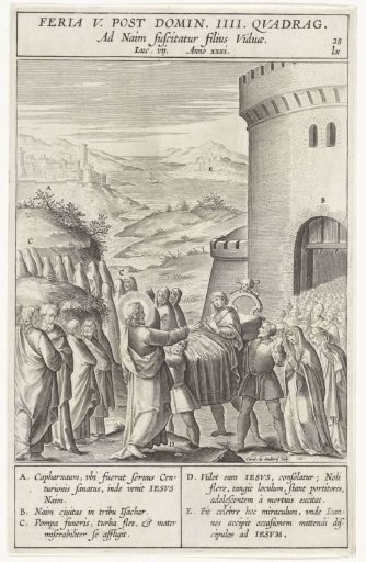 The raising of the widow of Nain's son