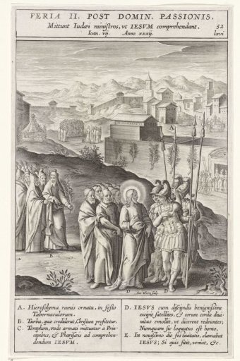 The conspiracy of the Pharisees and the high priests against Christ
