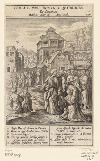 Christ and the Woman of Canaan