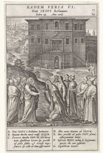 Christ's Arrival in Bethany