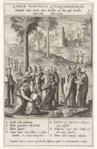 The Healing of the Blind Man of Jericho