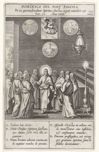 Christ Foretells the Coming of the Holy Spirit
