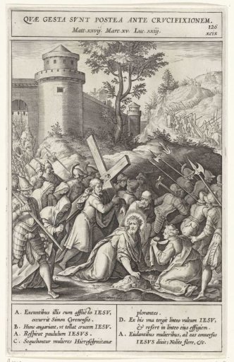 Christ Falls During the Carrying of the Cross