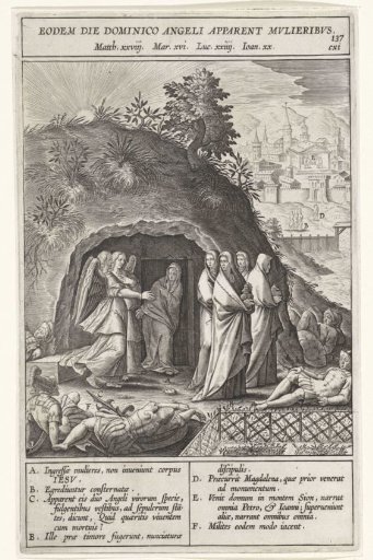 The Three Marys Leave the Empty Tomb