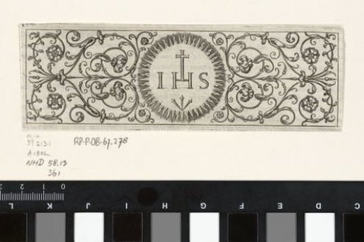 Ornament with the Monogram of Christ