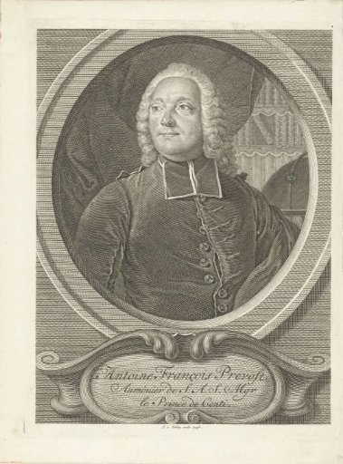 Portrait of Antoine François Prevost