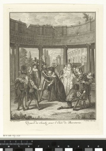 Don Quixote Blesses Sancho