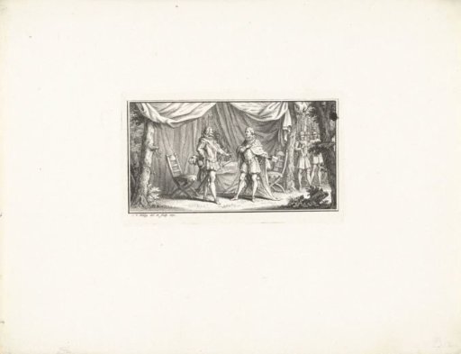 Conversation between a king and a nobleman