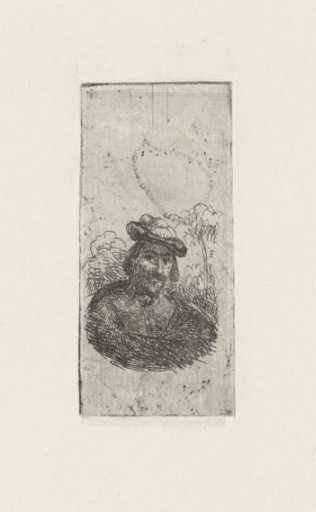 Bust of a man