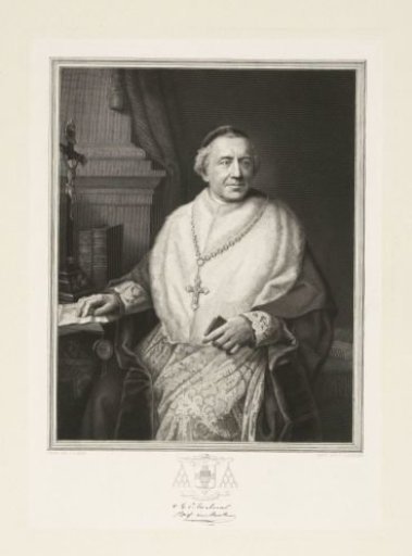 Portrait of the Bishop of Haarlem Gerardus Petrus Wilmer