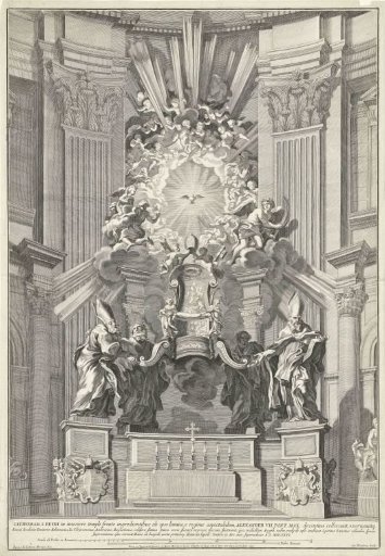 The Holy See of Peter in St. Peter's