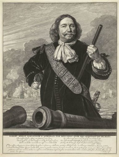 Portrait of Admiral Egbert Meeuwisz. Kortenaer