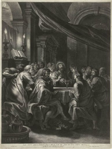 Christ and the Apostles at the Last Supper