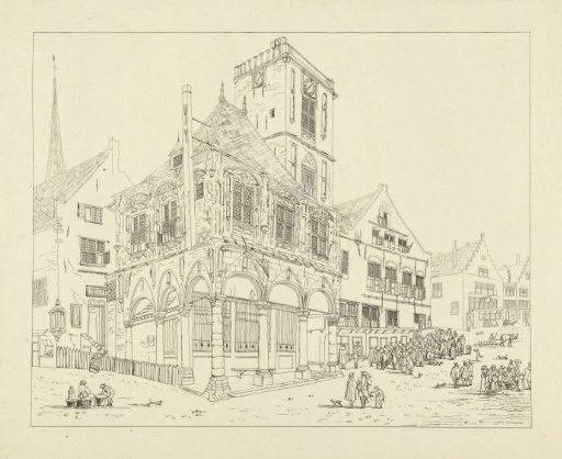 The Old Town Hall of Amsterdam
