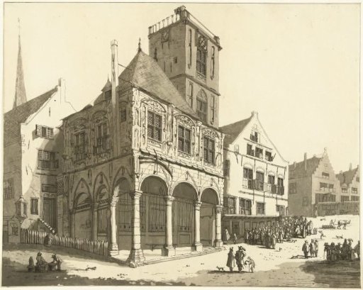 The Old Town Hall of Amsterdam